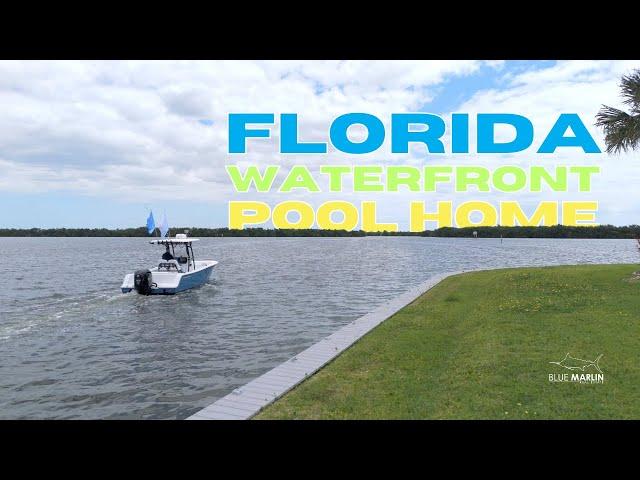 FL Waterfront Pool Home with Boat Dock