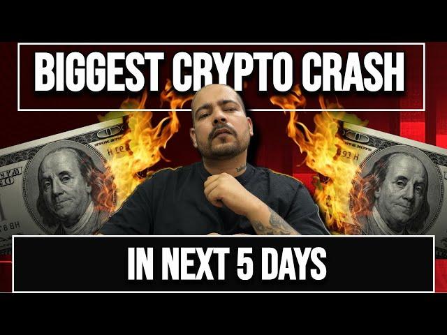 THE BIGGEST CRYPTO CRASH IS COMING ?  | SEPTEMBER CRASH CAN MAKE YOU RICH