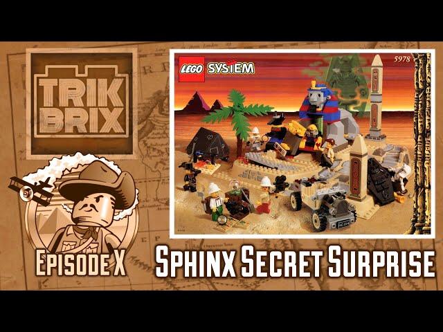 LEGO 5978 Sphinx Secret Surprise *VINTAGE REVIEW!* - Adventurers Retrospective, Ep. 10