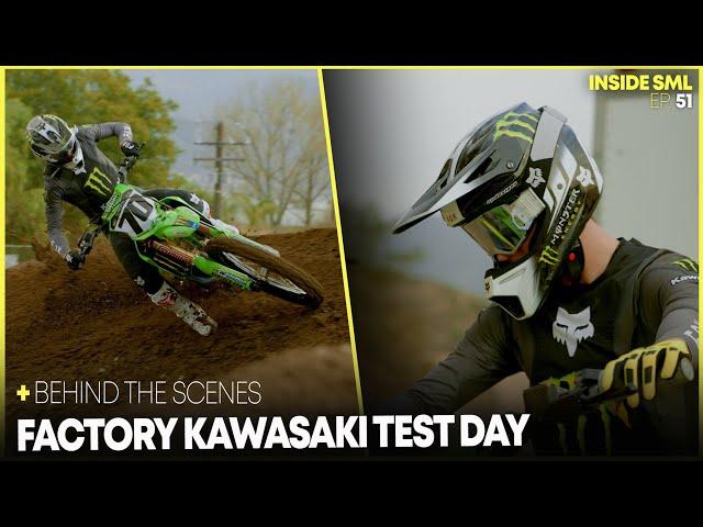 A Day at the Test Track with Monster Energy Kawasaki | Inside SML - Ep.51