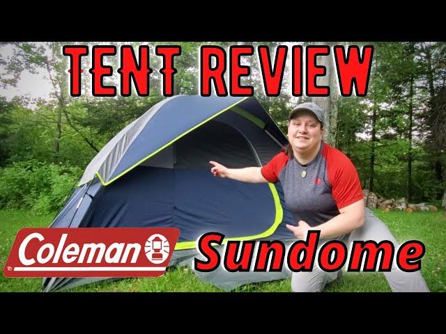 Coleman Sundome Rain Test | Coleman Tent in Storm | Coleman Sundome Storm Test - Coleman Sundome