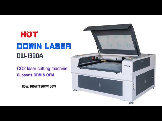 DOWIN LASER hot sales DW1390 co2 laser cutting machine