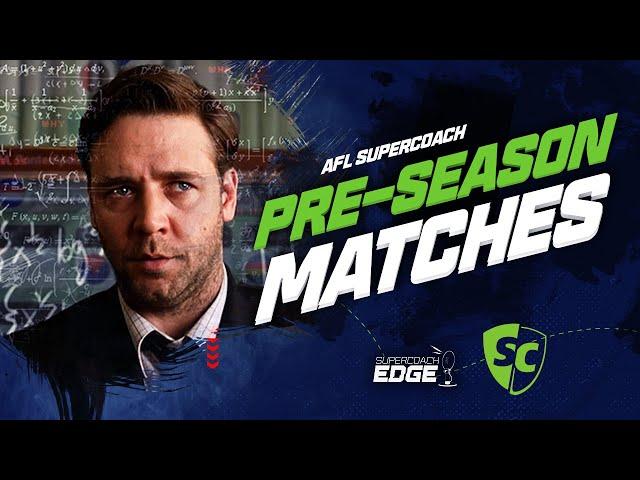 AFL SuperCoach 2025 | Recap of ALL Pre-season Matches