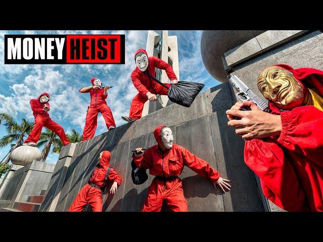 PARKOUR VS MONEY HEIST! 6 | No ESCAPE for BAD GUYS, POLICE chase (BELLA CIAO REMIX) | Epic POV