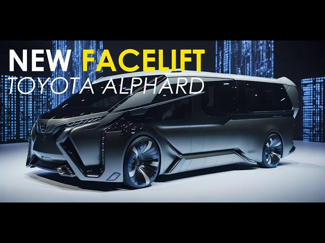 Concept Car, Toyota Alphard New Facelift AI Design