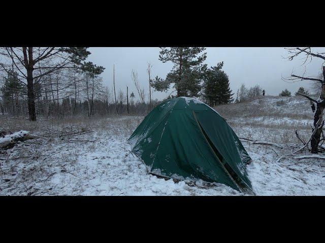ДОРОГУЧА. БЫВШИЙ ПОСЁЛОК ЛЕСОЗАГОТОВИТЕЛЕЙ В НИЖЕГОРОДСКИХ ЛЕСАХ. НОЧЬЮ ВЫПАЛ СНЕГ