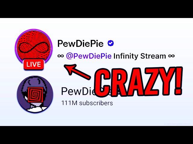 PewDiePie Has BROKEN Twitch With His INFINITY STREAM!