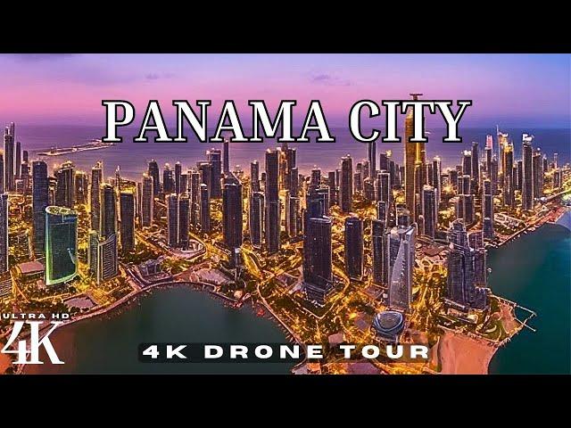 Panama City, Panama  in 4K ULTRA HD 60FPS | Drone Video