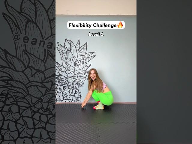 What level are you? Which one was hardest? #flexibility #gymnast #challenge