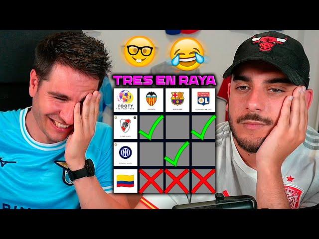 JUEGO al FOOTBALL TIC TAC TOE con ROBERT PG