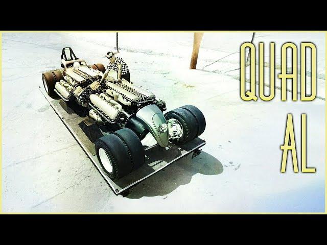 Quad Al: The Most Powerful Piston Engine Car Ever Built