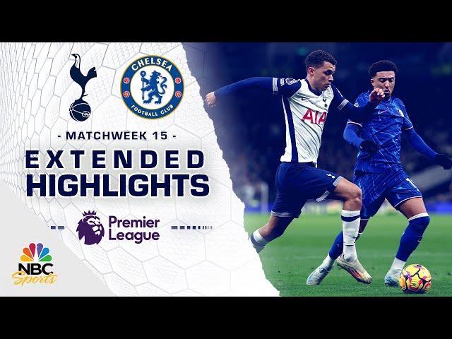 Tottenham Hotspur v. Chelsea | PREMIER LEAGUE HIGHLIGHTS | 12/8/2024 | NBC Sports