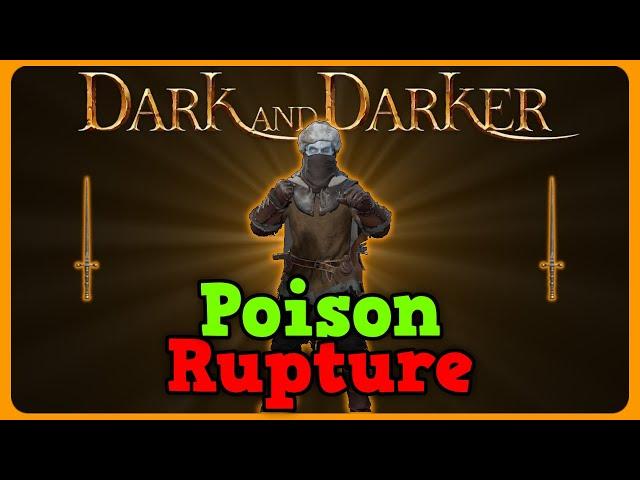 PVP Adventures #44 Poison Rupture Rogue! Solo High Roller Highlights Goblin Caves | Dark and Darker