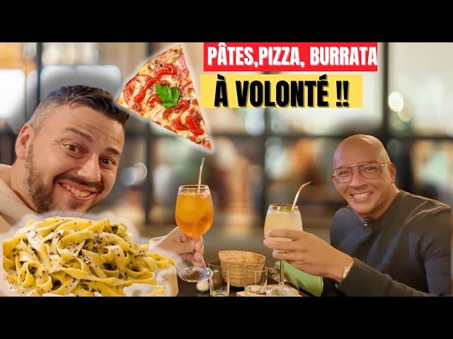 Un BUFFET ITALIEN MAISON à VOLONTÉ ! Vraiment ?? On teste !