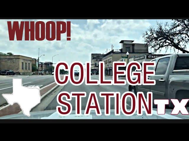 College Station, Texas - City Tour & Drive Thru - Gig Em