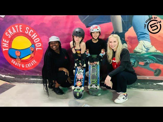 5 Mid Mornings celebrates girl skaters at The Skate School!