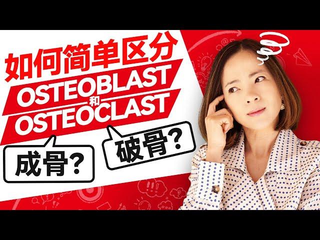 【联邦考试 2022】Osteoblast vs Osteoclast易北趣味记单词