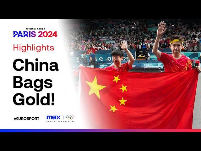 Paris Olympics 2024: China claim table tennis gold in mixed doubles  | #Paris2024 Highlights