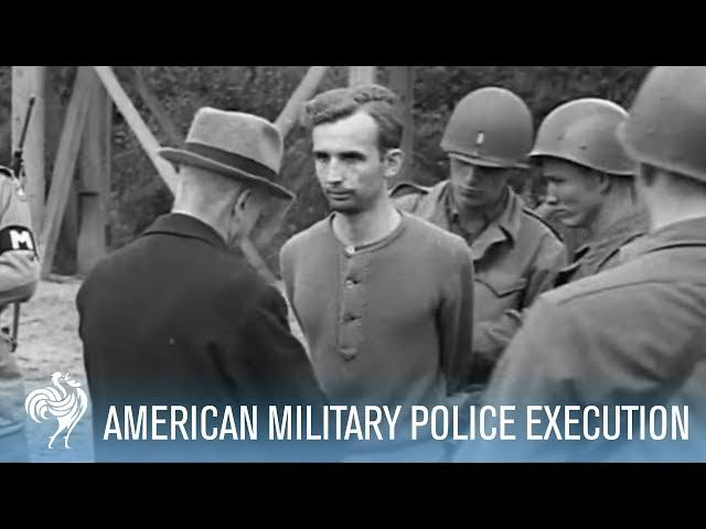 American Military Police Execute Man | War Archives