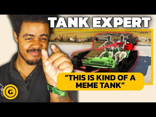 Tank Expert Reacts to Tanks In Games