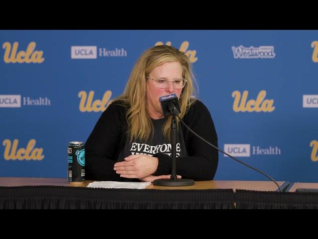 UCLA W. Basketball Postgame - vs. No. 24 Michigan (Jan. 1, 2024)