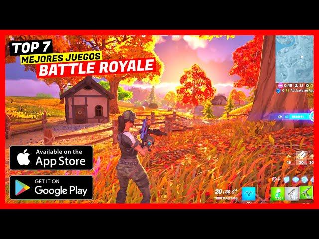  ¡Descubre los Mejores 7 Juegos BATTLE ROYALE para Android & iOS 2025  (¡Lucha por la Victoria!)