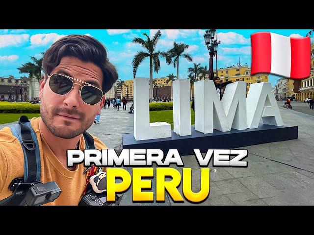 My FIRST IMPRESSIONS of PERU | THIS IS HOW THEY RECEIVED ME FOR BEING VENEZUELAN - Gabriel Herrera