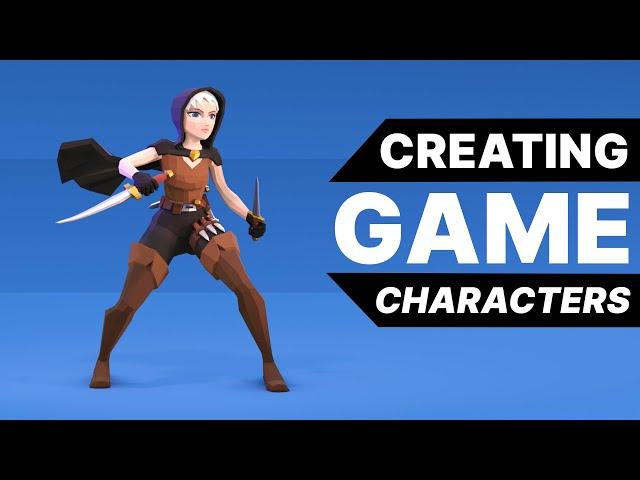 Creating a Game Character - The Rogue - Blender 3