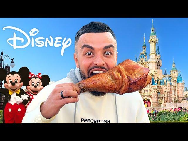 $100 Disney Food Challenge in China 