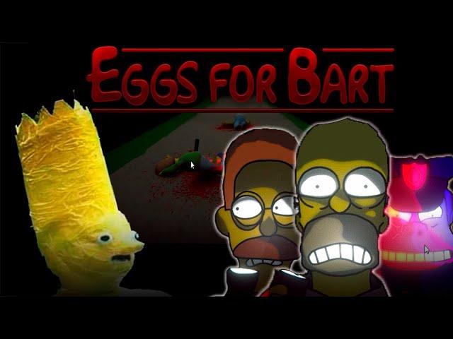 LOS HUEVOS MALDITOS DE BART | Eggs for bart