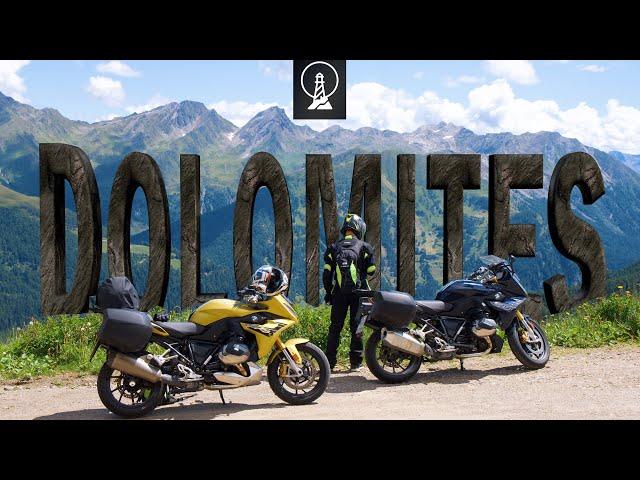 Motorbike Tour - Dolomites and Lake Garda - Cinematic Travel Video 4K