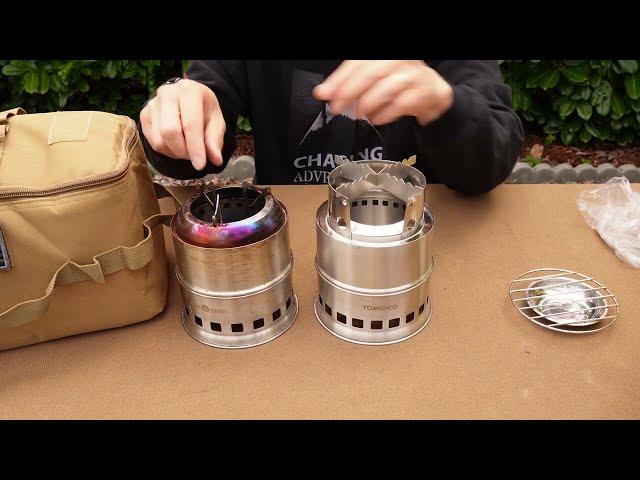 TOMSHOO Camping Wood Stove Review