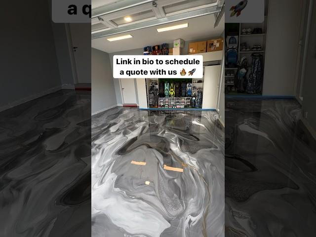 Metallic epoxy floor we did in Boca Raton, FL 