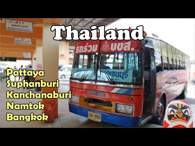 Thai 6 days Tour   Pattaya Suphanburi Kanchanaburi Namtok Bangkok