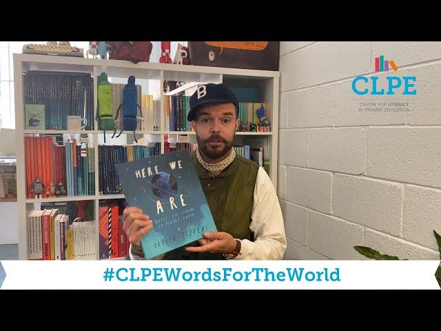 Oliver Jeffers introduces #CLPEWordsForTheWorld campaign