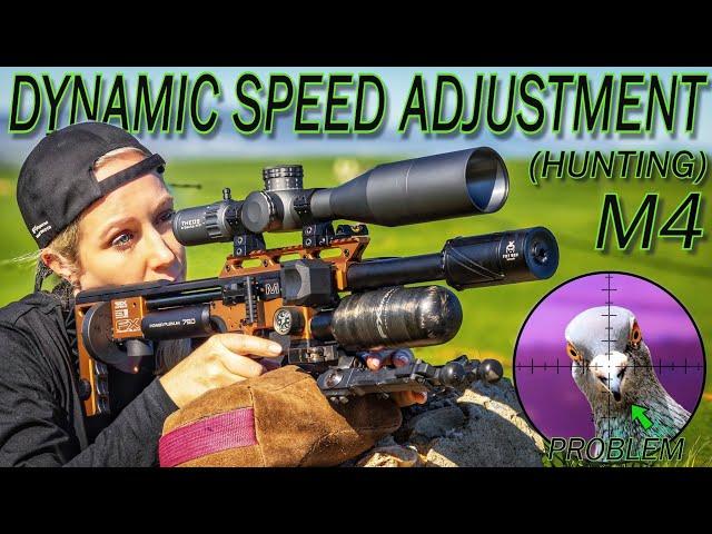 Dynamic Speed Adjustment | FX Impact M4 Compact | 21gr Slugs | Hunting | Airgun Pest Control