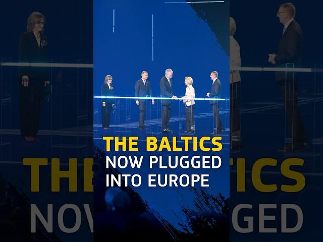 Estonia, Latvia, and Lithuania have disconnected from Russia's energy grid and connected to Europe