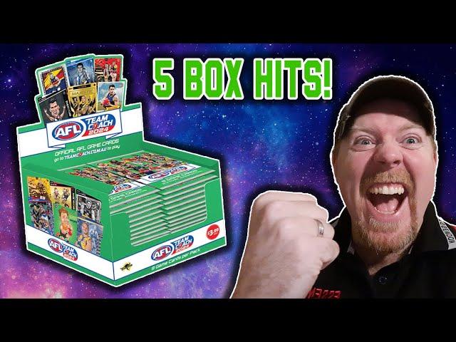 MASSIVE HITS! BOX BREAK | 2024 AFL TEAMCOACH CARDS