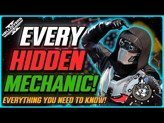 The ULTIMATE Helldivers 2 Hidden Mechanics Guide