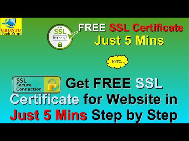 Get a FREE SSL Certificate for Website Get || FREE SSL Certificate for Website in just 5 Mins