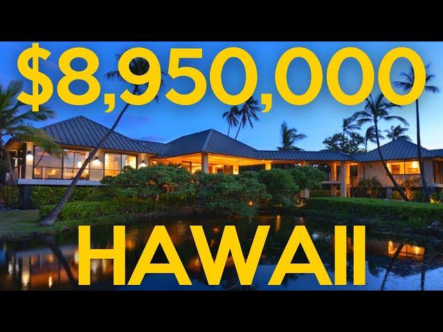 Inside a $8,950,000 spectacular oceanfront estate in Puako Hawaii with Concierge Auctions