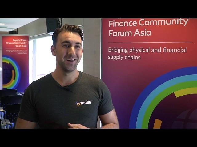 Jamie Whiteway of Taulia interviewed at SCF Forum Asia