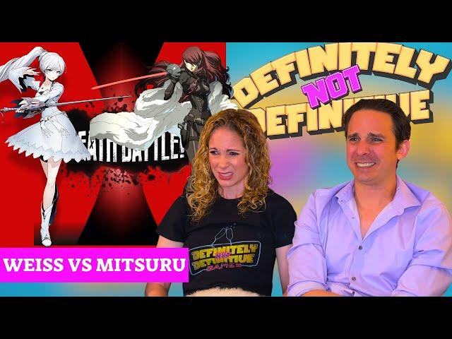 Death Battle Weiss vs Mitsuru Reaction | RWBY vs Persona