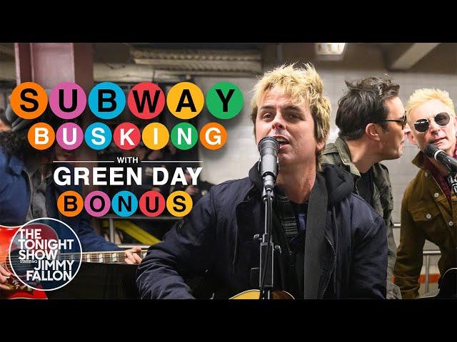 Subway Busking with Green Day (Bonus): “Dilemma,” “Look Ma, No Brains!” and “American Idiot”