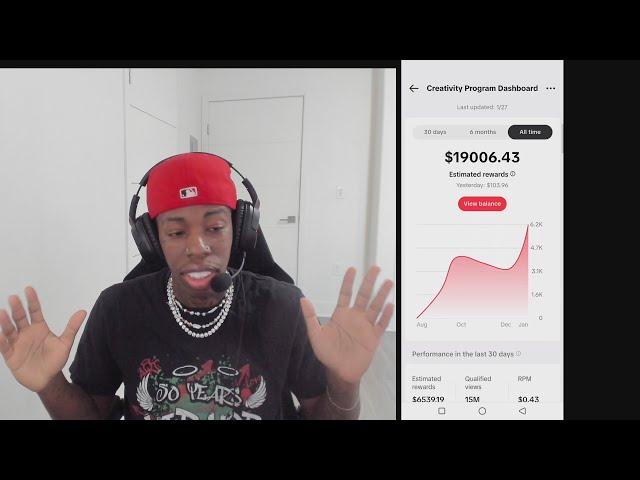 How I Made $20,000 Gaming on TikTok in less than 6 Months ( TikTok Creativity Program )