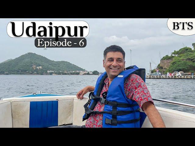 EP 6 - BTS Udaipur, Boating at Fatehsagar Lake | Kumbha Kala Sangeet Parishad