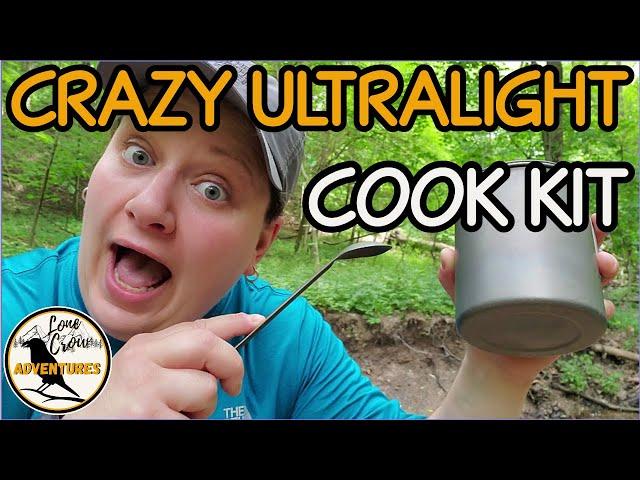 BACKPACKING COOK KIT: Ultralight Cook Kit - Backpacking Cook System: Backpacking Cooking Kit