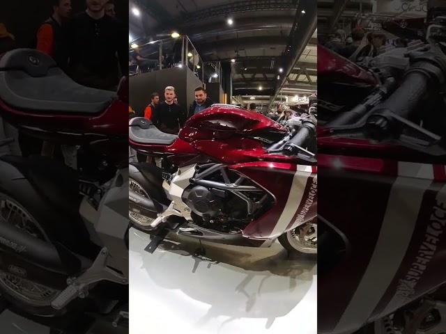 MV MOTO #motovlog #motorcycle #bigbikes #italy #milan #mvagusta #eicma #eicma2023 #short