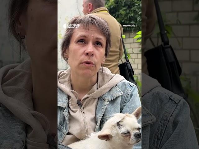Мешканка пошкодженого будинку розповіла про нічну атаку на Миколаїв
