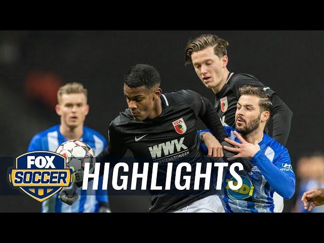 Hertha BSC Berlin vs. FC Augsburg | 2018-19 Bundesliga Highlights